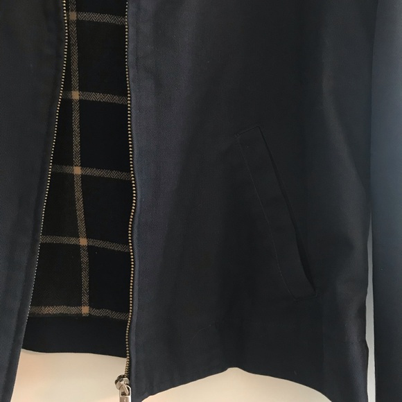 Navy Burberry jacket - Picture 4 of 8